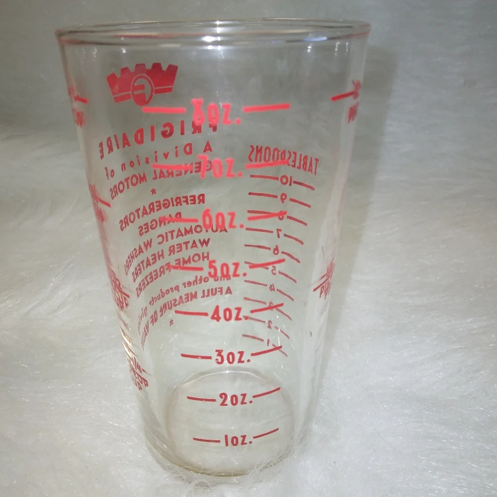 Frigidaire Vintage Measuring Glass